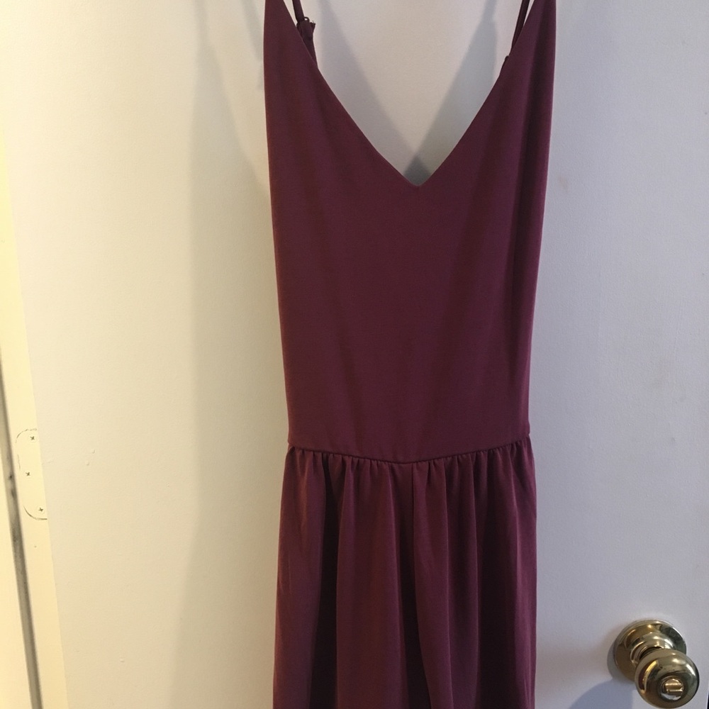 Maroon Romper